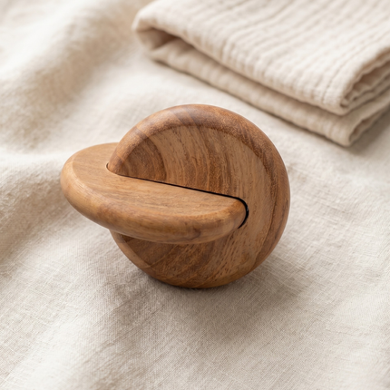 Handcrafted Interlocking Wooden Discs (Natural Edition)