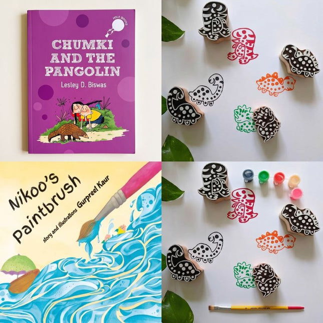 The Core Woodblock Stamping & Story Collection