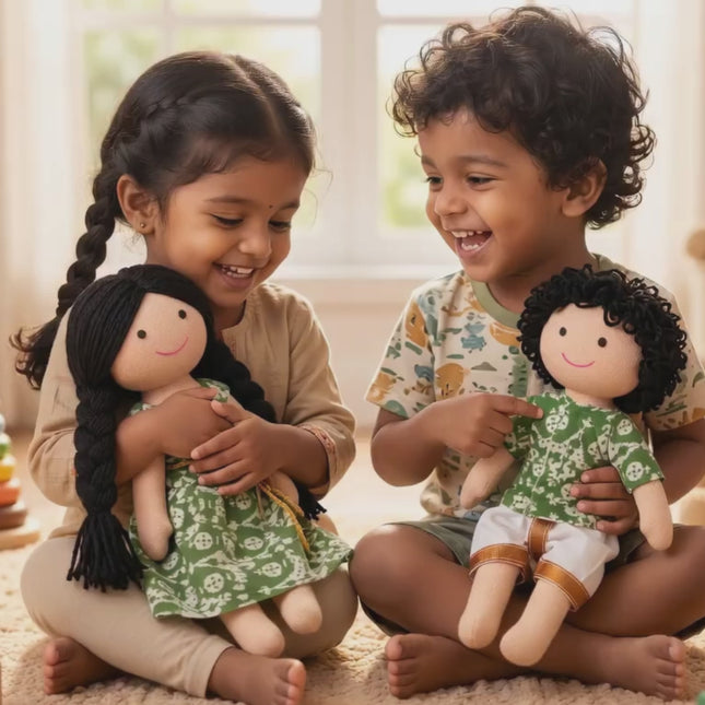 Best Friends Cloth Dolls