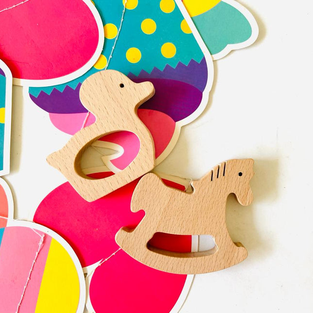 Wood Teethers (set of 2)