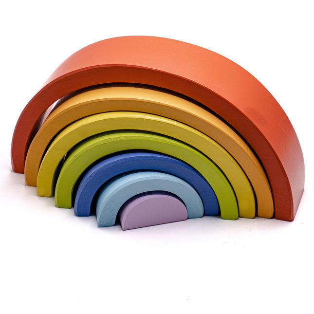 Rainbow Stacking Tunnel Blocks/Puzzle - Classic