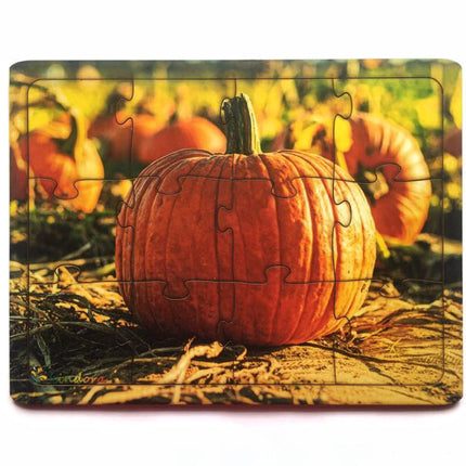 Montessori Jigsaw Puzzle Indian National Vegetable Pumpkin