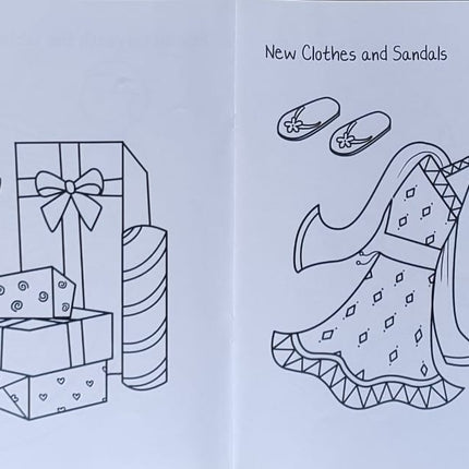 The Diwali Colouring Book